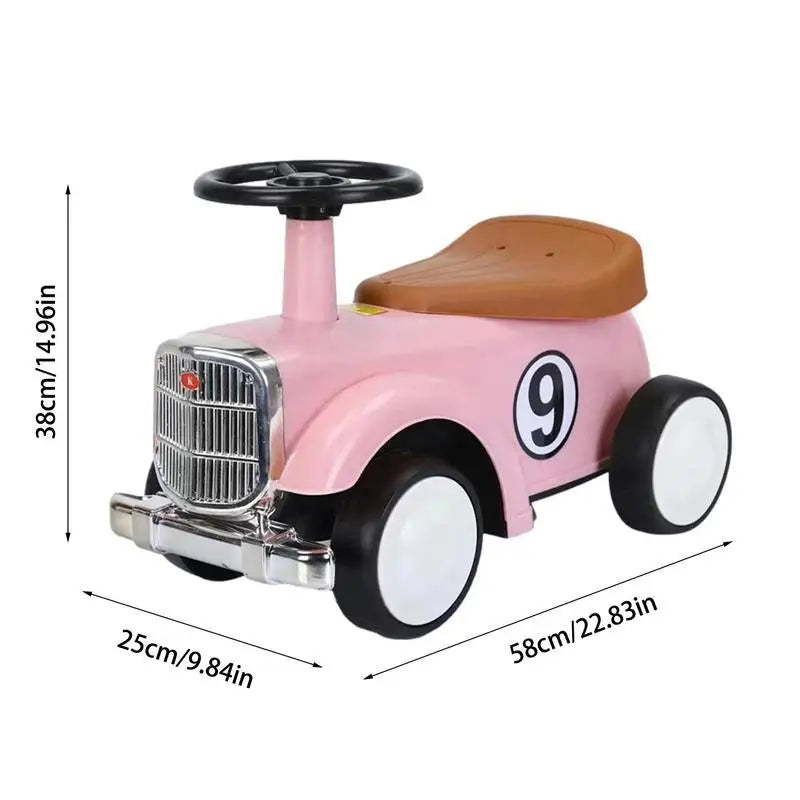 Vintage Cruiser Toddler Push Car