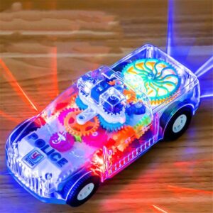 Transparent Police Car
