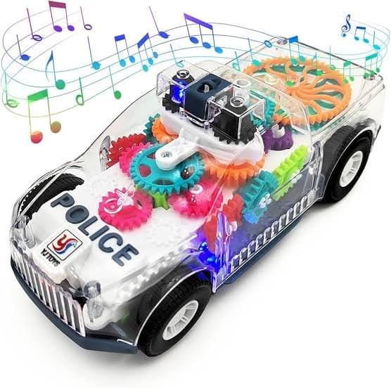 Transparent Police Car - Image 3