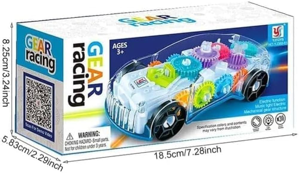 Transparent Gear Car - Image 3